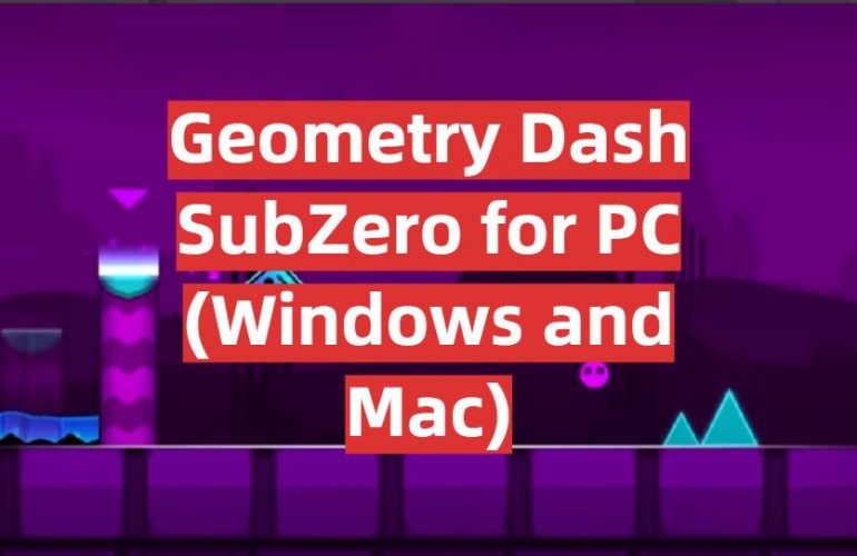 geometry dash sub zero free online download pc