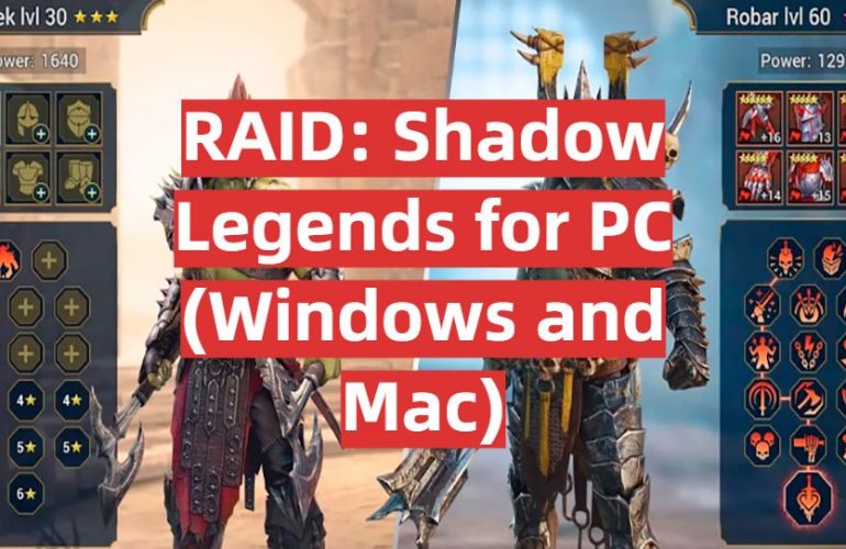 platforms to play raid shadow legends on pc