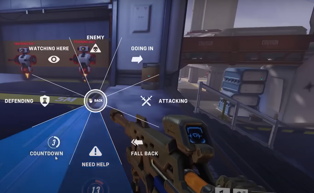 Concept Of Overwatch And Apex Legend And Weapons